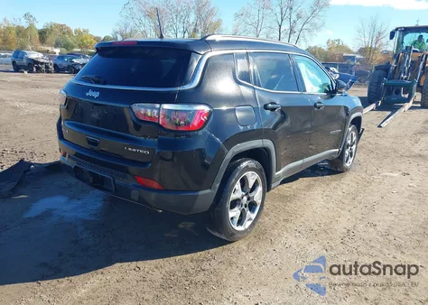 2018 Jeep Compass Limited from USA, damaged, VIN 3C4NJDCB7JT493705
